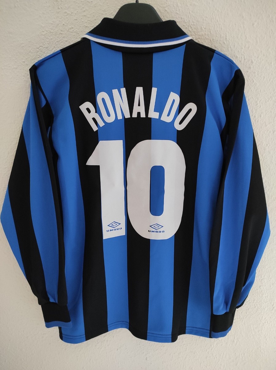 INTER MILAN 1997 Ronaldo 10 Inter Campus camiseta shirt trikot