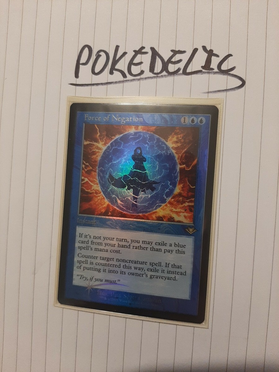 Force of Negation - Retro (foil etched) - NM- Modern Horizons