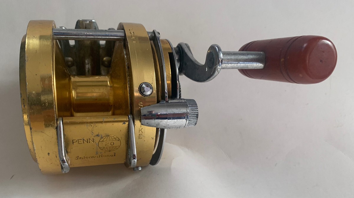 Penn International 20 Single speed Saltwater Reel. Right handed