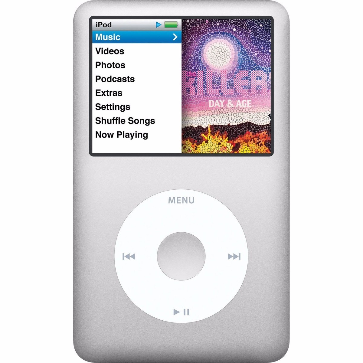 iPod Classic 120GB シルバー USBケーブル付き A1238 Apple iPod