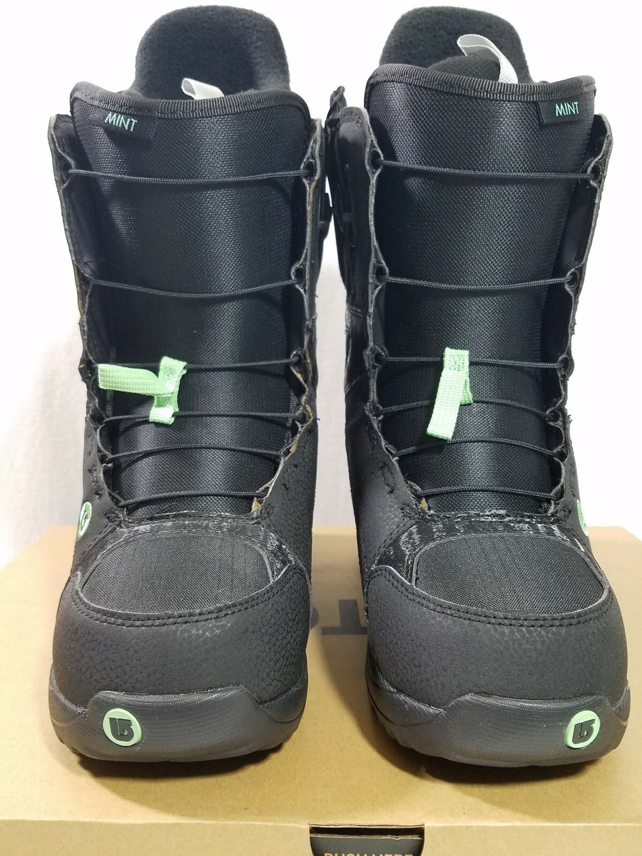 Burton Mint 2016 Womens Black Snowboard Boots Size 5 | eBay