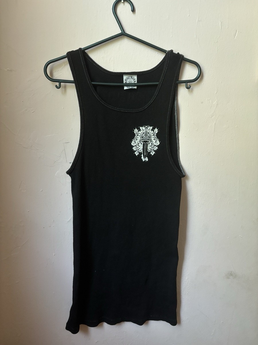 Chrome Hearts Women's Graphic Tank Top Vintage Chrome. Horse Shoe