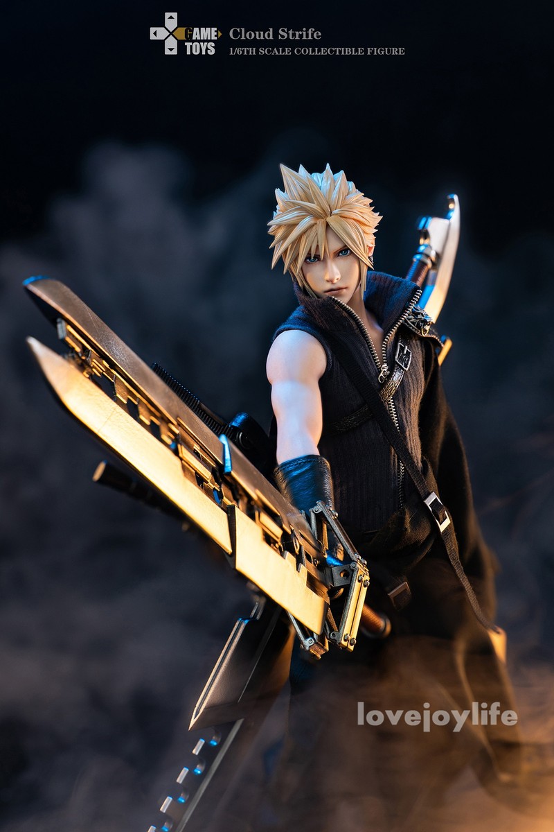 GAMETOYS 1/6 GT-006A FF7 Cloud Strife Action Figure Toy Model