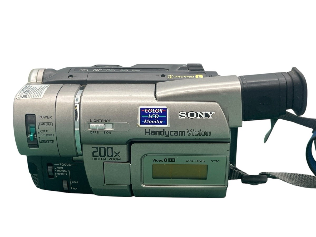 Sony Handycam CCD-TRV37 Hi8 8mm Video8 Video Camcorder | eBay