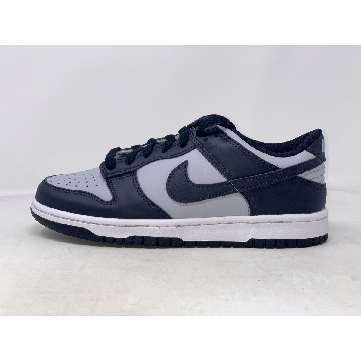 Nike Dunk Low 'Georgetown' Navy Blue Sneakers, Size 6Y / 7.5W BNIB