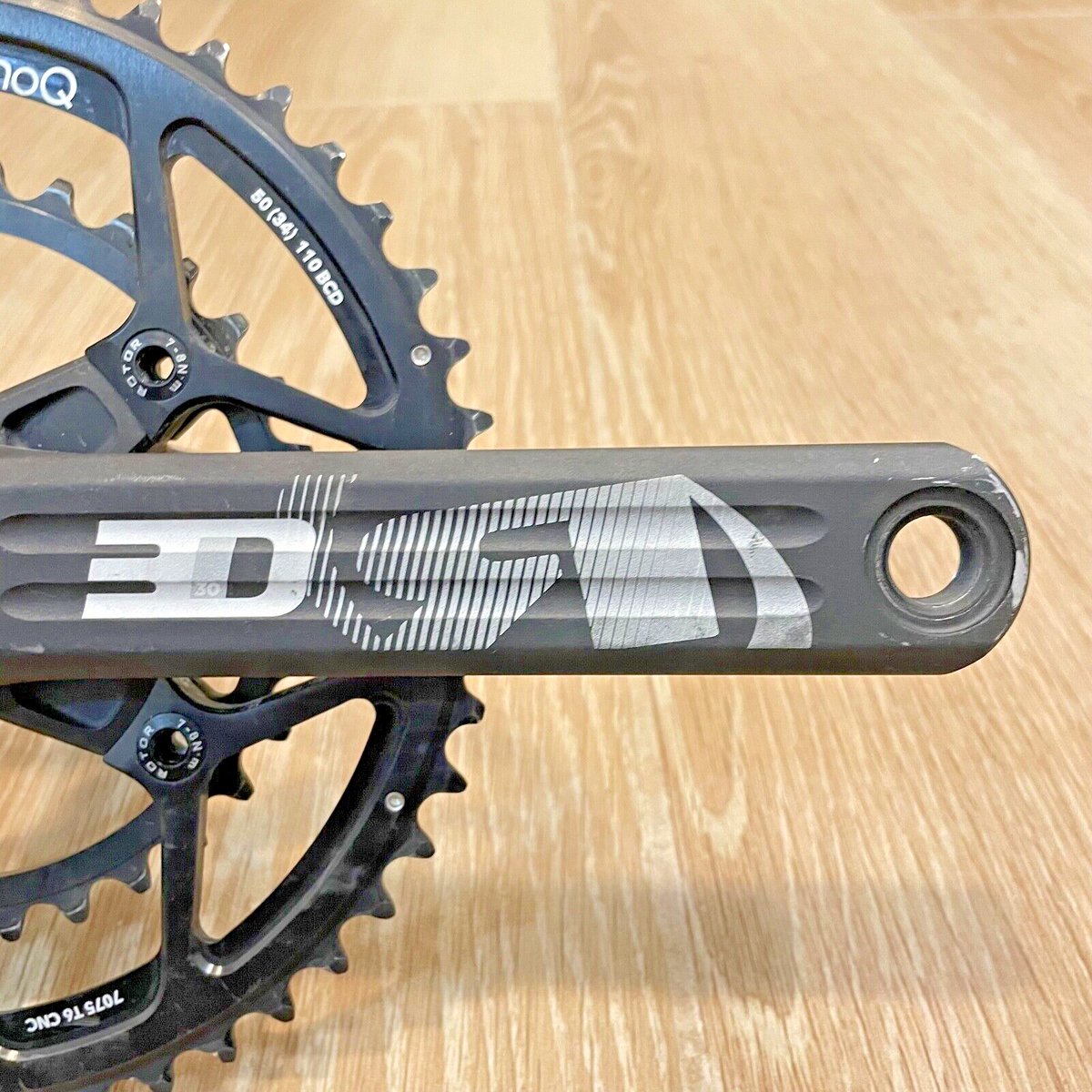 ROTOR 3D クランクセット QRINGS 50/34 170mm 24mm rotor 3DFクランク