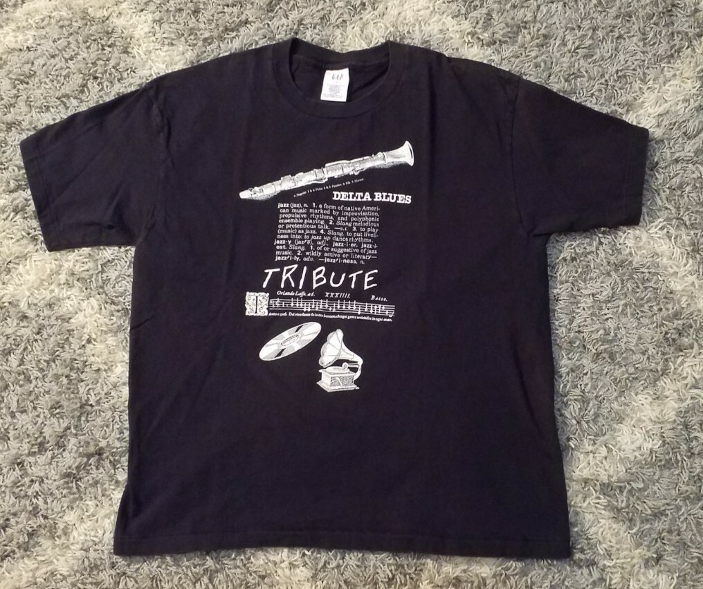 Vintage 90s GAP Black T Shirt 