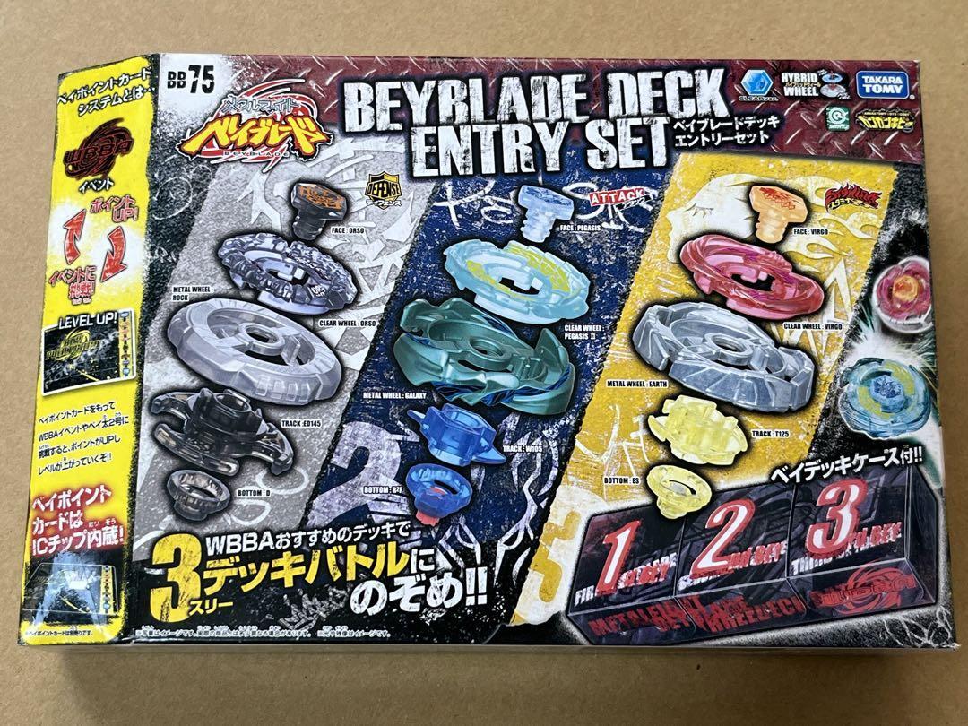 Metal Fusion Beyblade Deck Entry Set BB-75 Takara Tomy | eBay