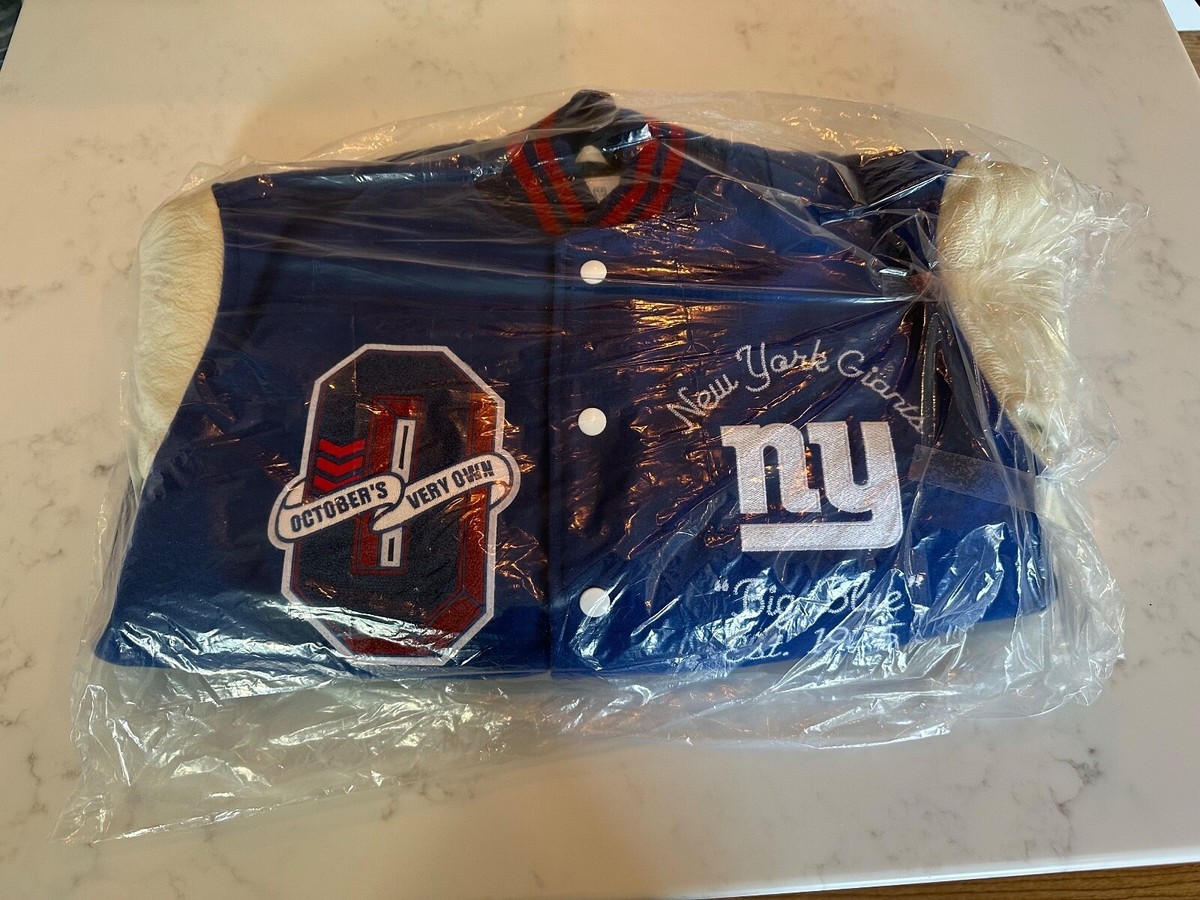 OVO x NFL NEW YORK GIANTS VARSITY JACKET Size Medium | eBay