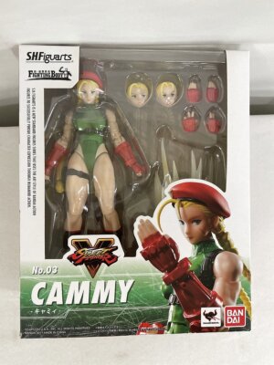 S.H.Figuarts Street Fighter Cammy Action Figure Bandai With Box