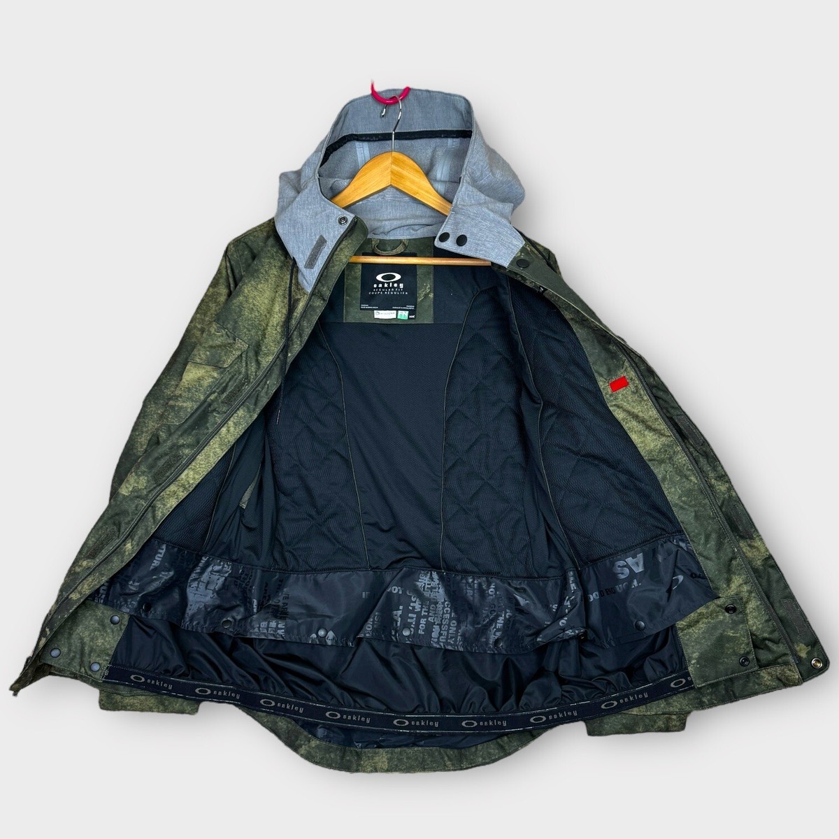 Oakley Regular Fit Biozone FN DRY 10k Ski Jacket Size Small Green