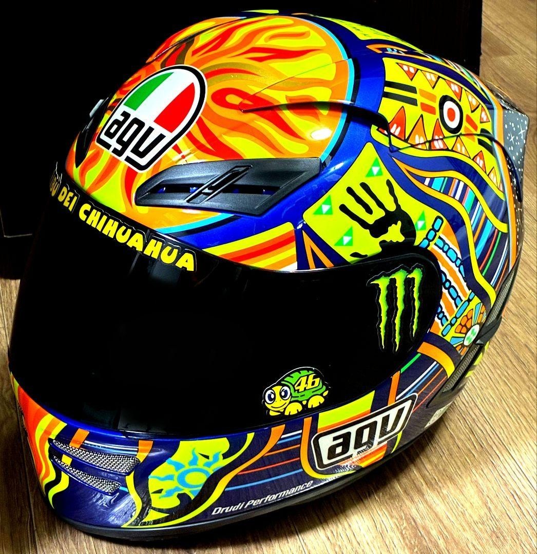 AGV AF-1 Valentino Rossi FIVE CONTINENTS Replica Full Face Helmet