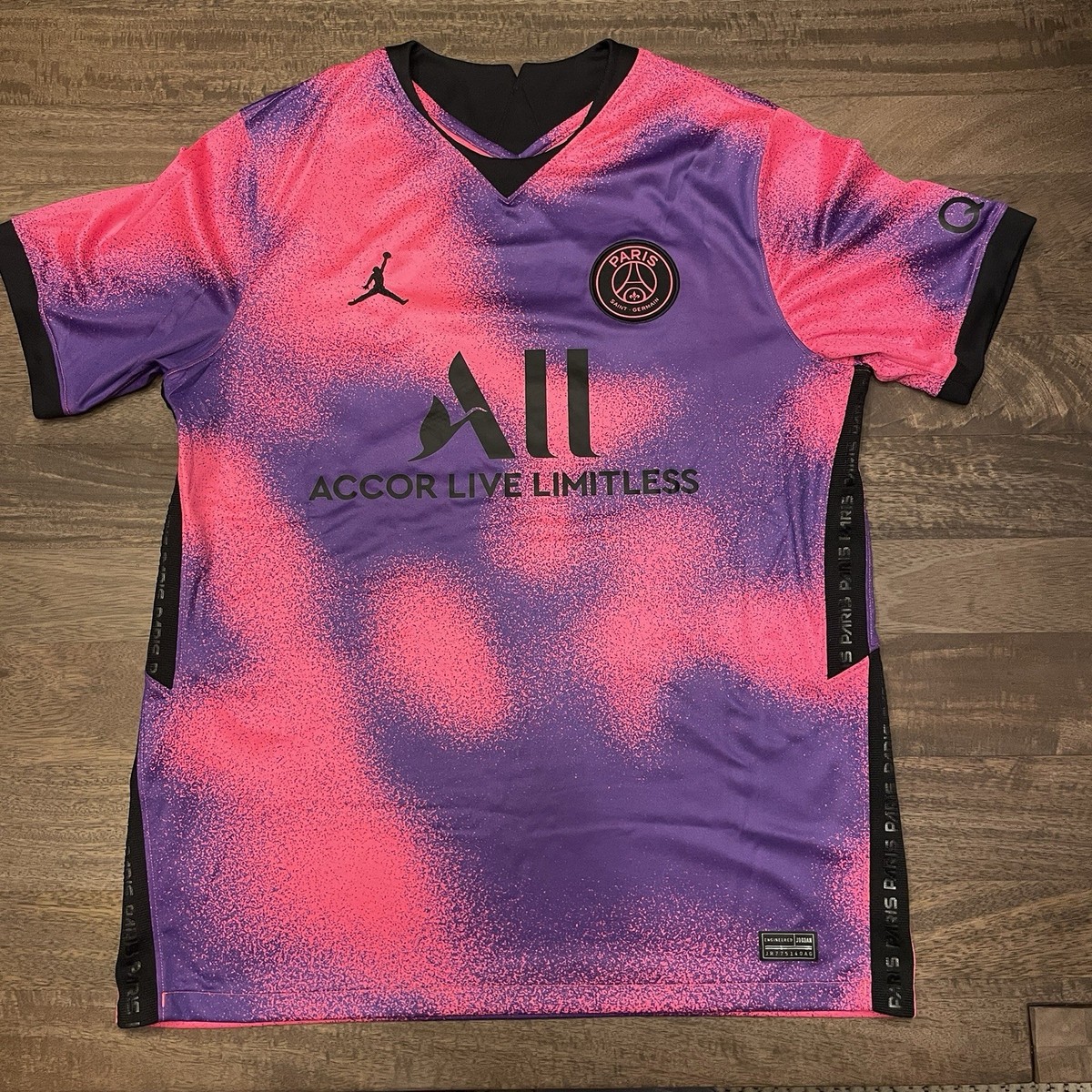希少】NIKE×JORDAN 20AW PSG 2XL Nike Jordan PSG 19-20 Away Jersey