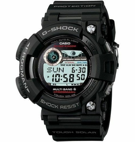 CASIO G-SHOCK GXW-56BB-1JF Black Resin Tough Solar Digital Watch