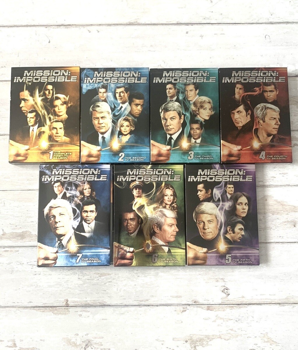 Mission Impossible The Complete TV Series Season 1-7 DVD Box Set