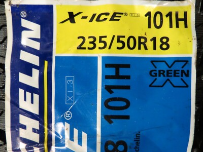 NEW 2 TWO MICHELIN X-ICE XI3 XI-3 82382 235/50R18 SNOW 101H 235 50