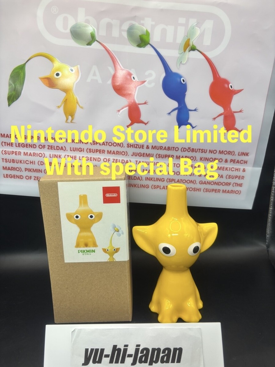 Pikmin Single Flower Vase Yellow Only Nintendo Store Limited With