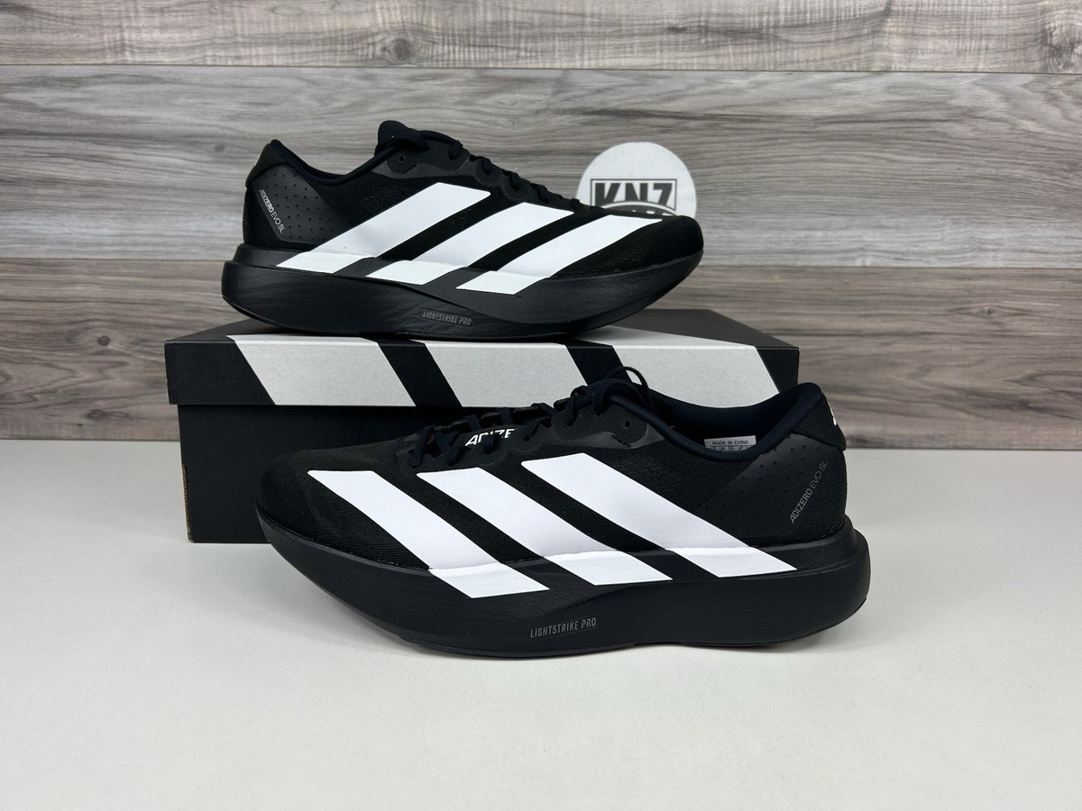 Adidas ADIZERO EVO SL Black White (JP7149) Authentic Men's Running