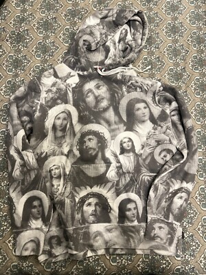 Supreme Jesus and Mary Hooded Sweater Medium | eBay