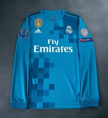 Real Madrid 17-18 Third Ronaldo #7 Jersey Champions League Edition