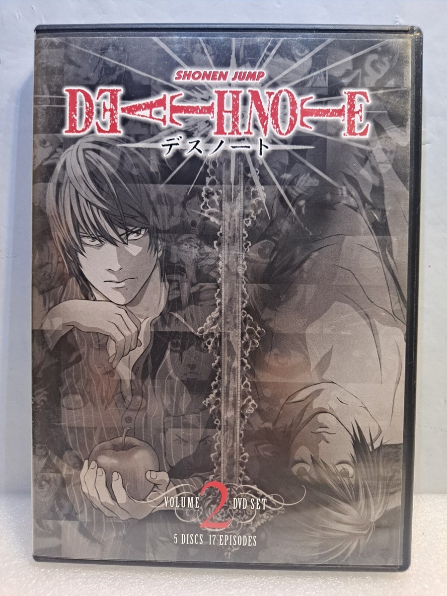 DEATH NOTE VOLUME 2 (REGION 1) DVD SET SHONEN JUMP | eBay