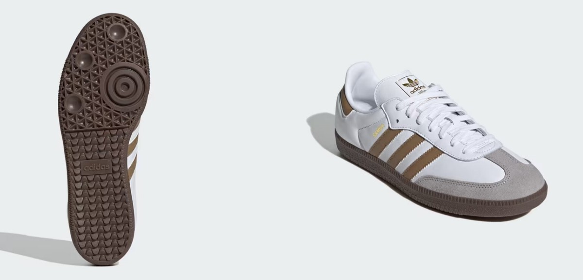 adidas Originals SAMBA OG MEN'S SHOES JH8796 Cloud White / Brown