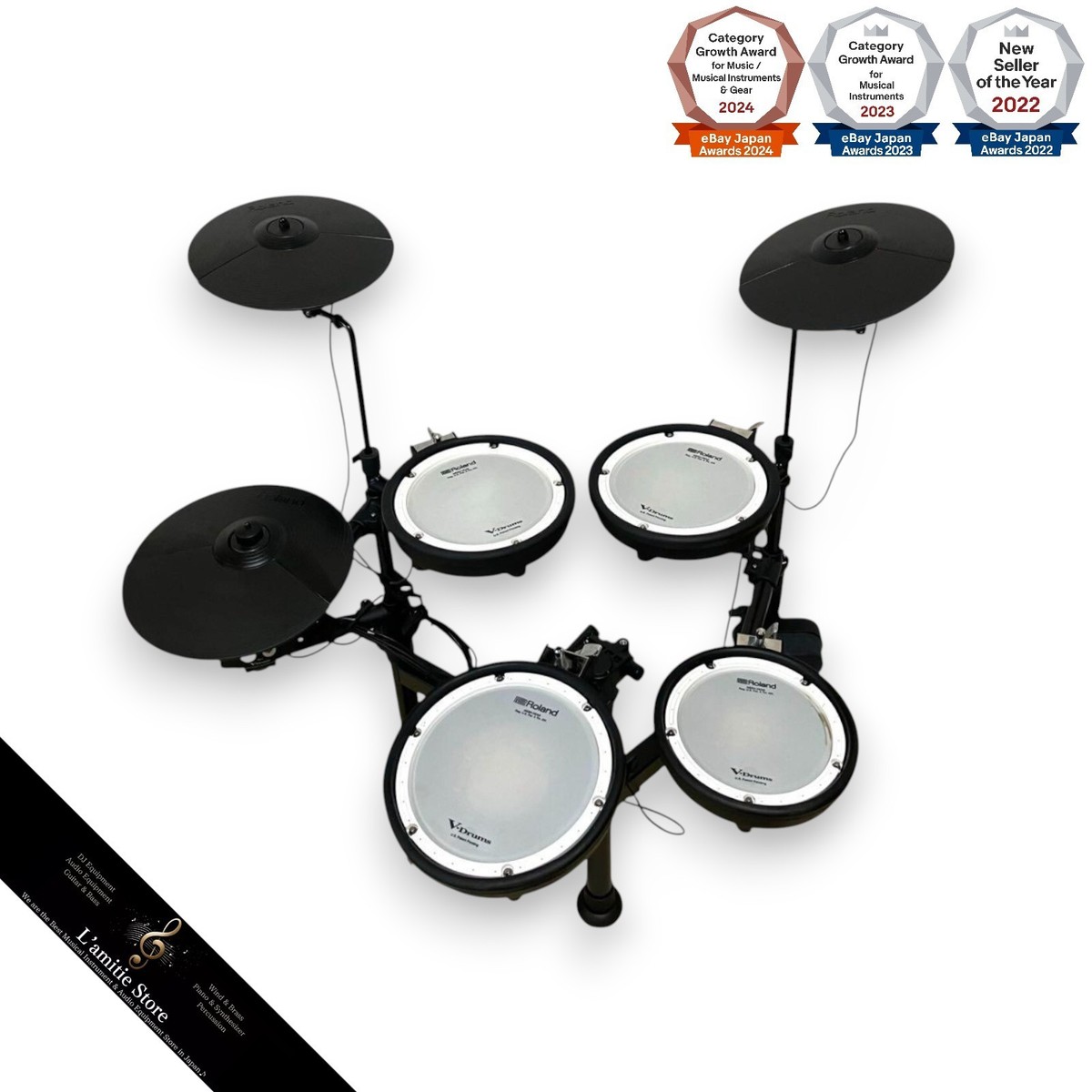 Roland TD-1KPX2 V-drum Portable Electric Drums Japan TD1KPX2 75cm