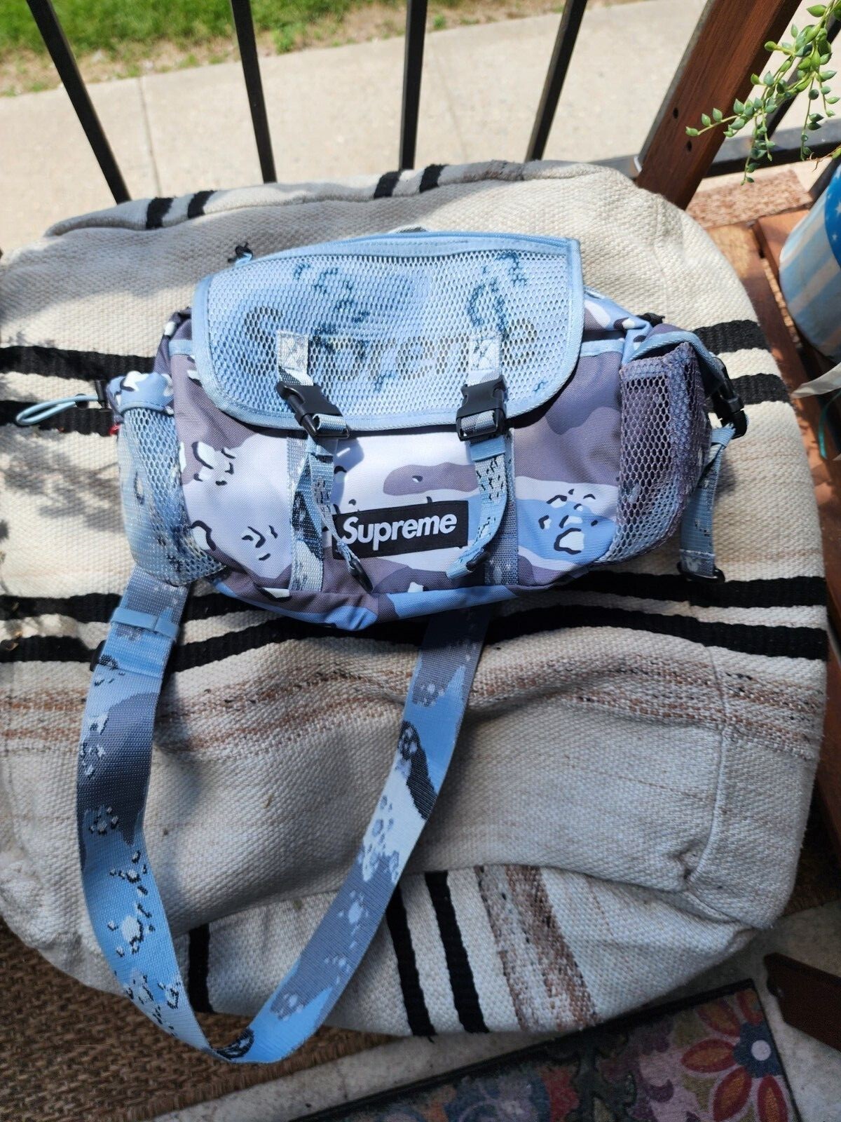 Supreme WaistBag Blue Chocolate Chip