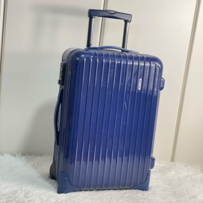 RIMOWA suitcase, 2 wheels, 33L, carry-on size, carry case, blue