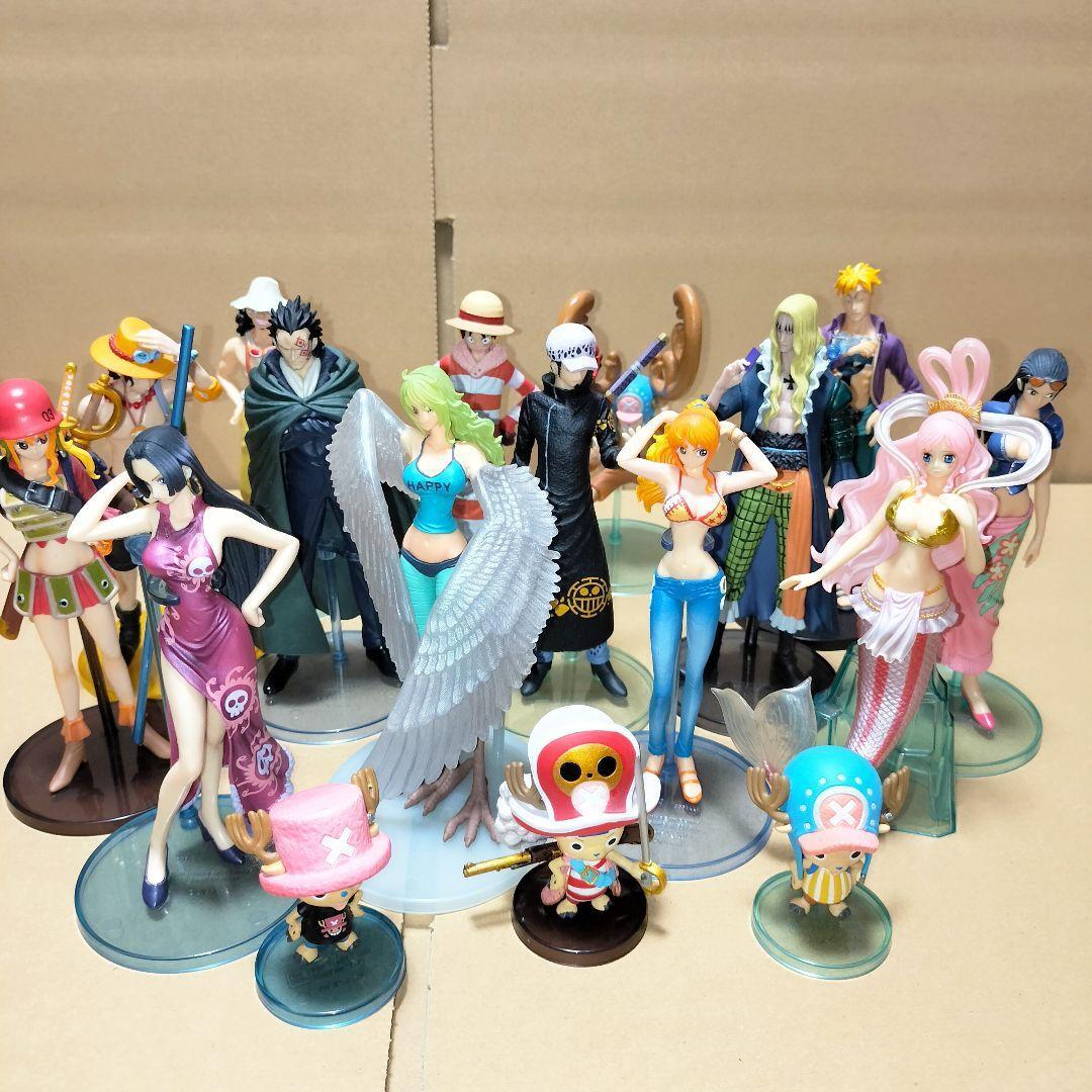 ONE PIECE Figure lot set 17 Hancock Chopper Luffy Shirahoshi Ace