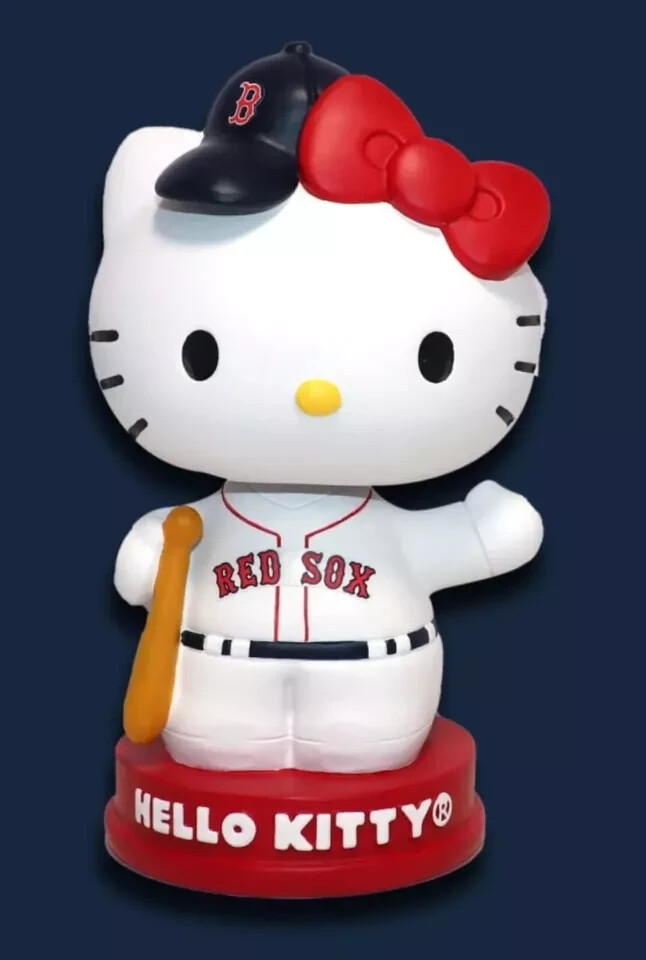 ハローキティ×Boston Red Sox 50周年記念 マスコット人形 ハローキティ