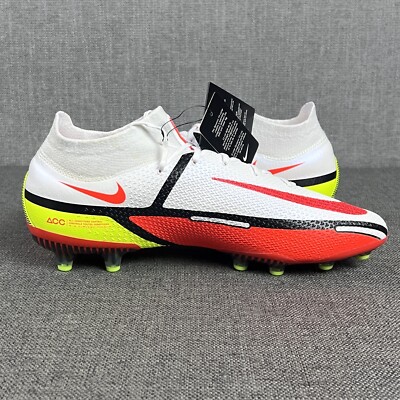 Nike Phantom GT2 Elite DF AG-Pro Crimson ACC Volt White Mens Sz