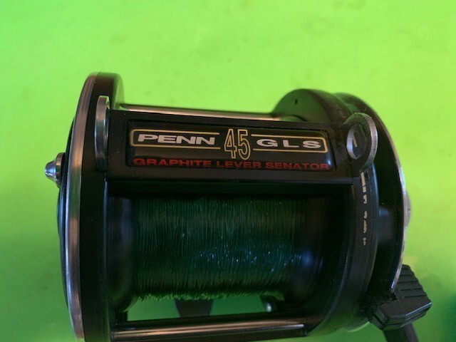 PENN SENATOR 45 GLS GRAPHITE LEVER DRAG FISHING REEL | eBay