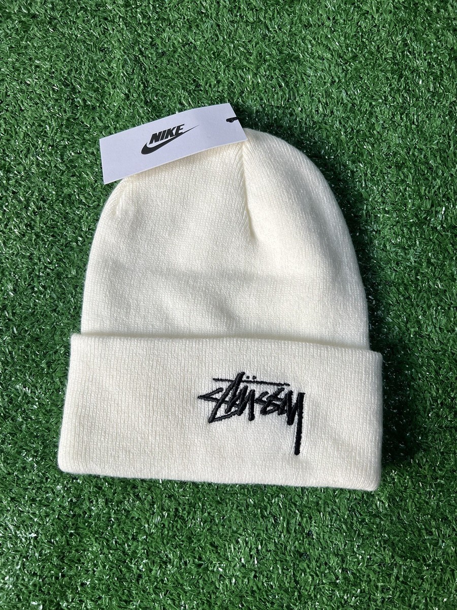 Nike x Stussy Cuff Beanie 'White' | eBay