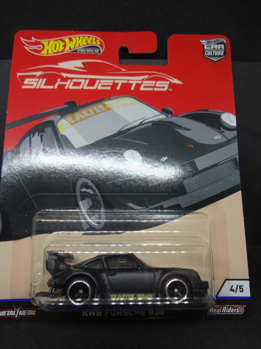 HW Hot Wheels RWB Porsche 930 Rauh-Welt Silhouettes 1:64 Scale