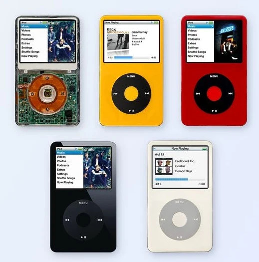 🍎NEW Apple iPod Classic Video 5th Generation Black/White 30/60