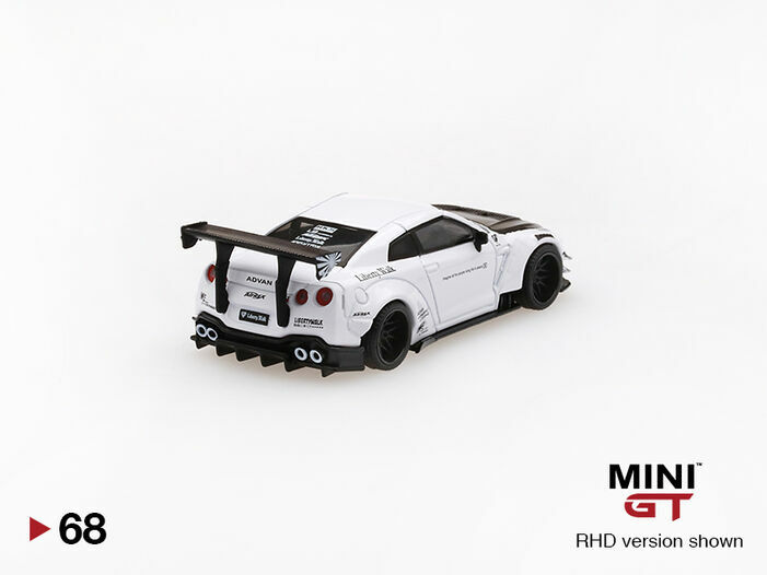 MINIGT LBWK × XLARGE NISSAN R35GTR 日産2台 MINIGT LBWK × XLARGE