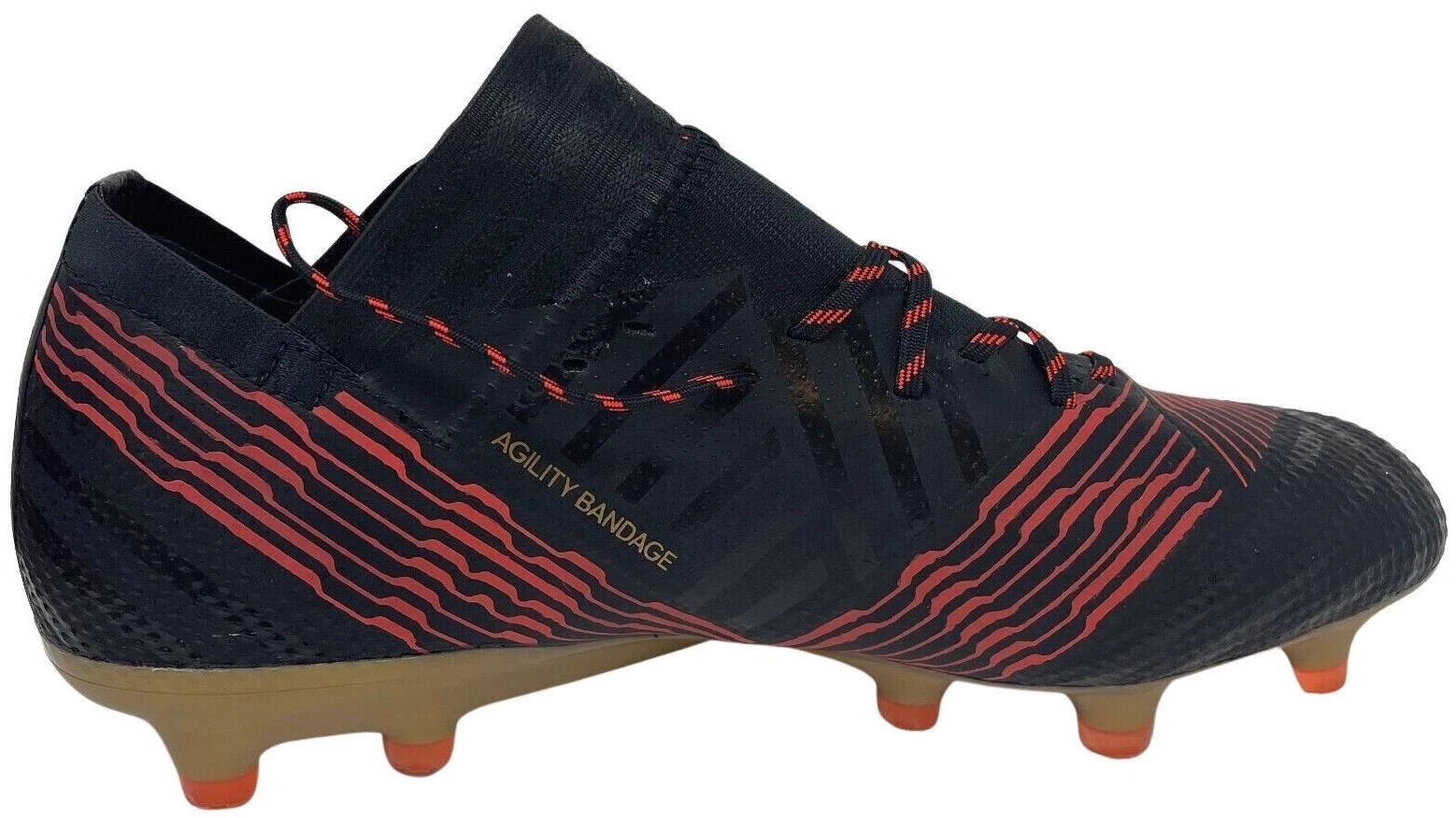 adidas Nemeziz 17+ FG Black Solar Red for Sale | Authenticity