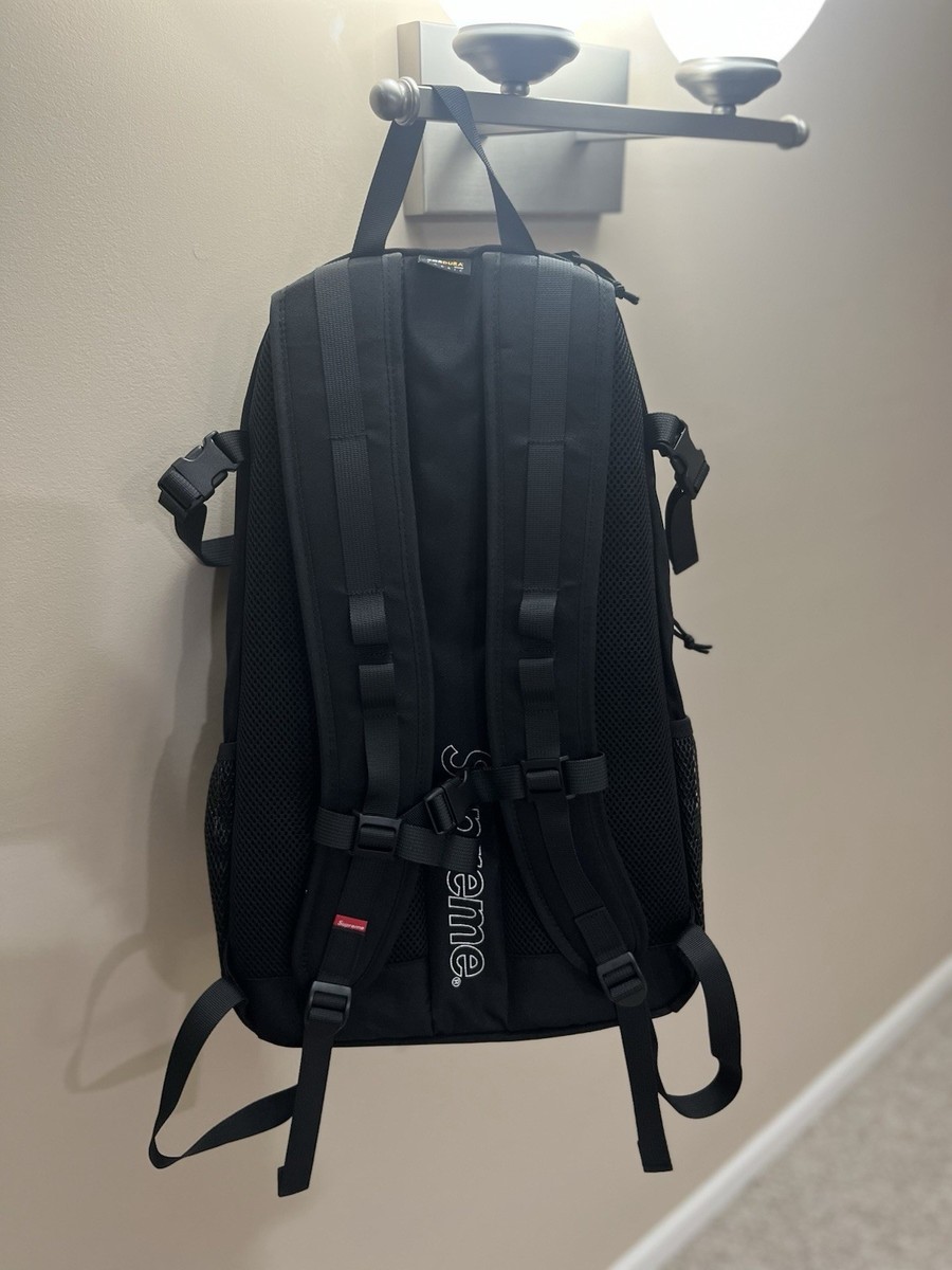 Supreme SS20 Mesh Backpack Black | eBay