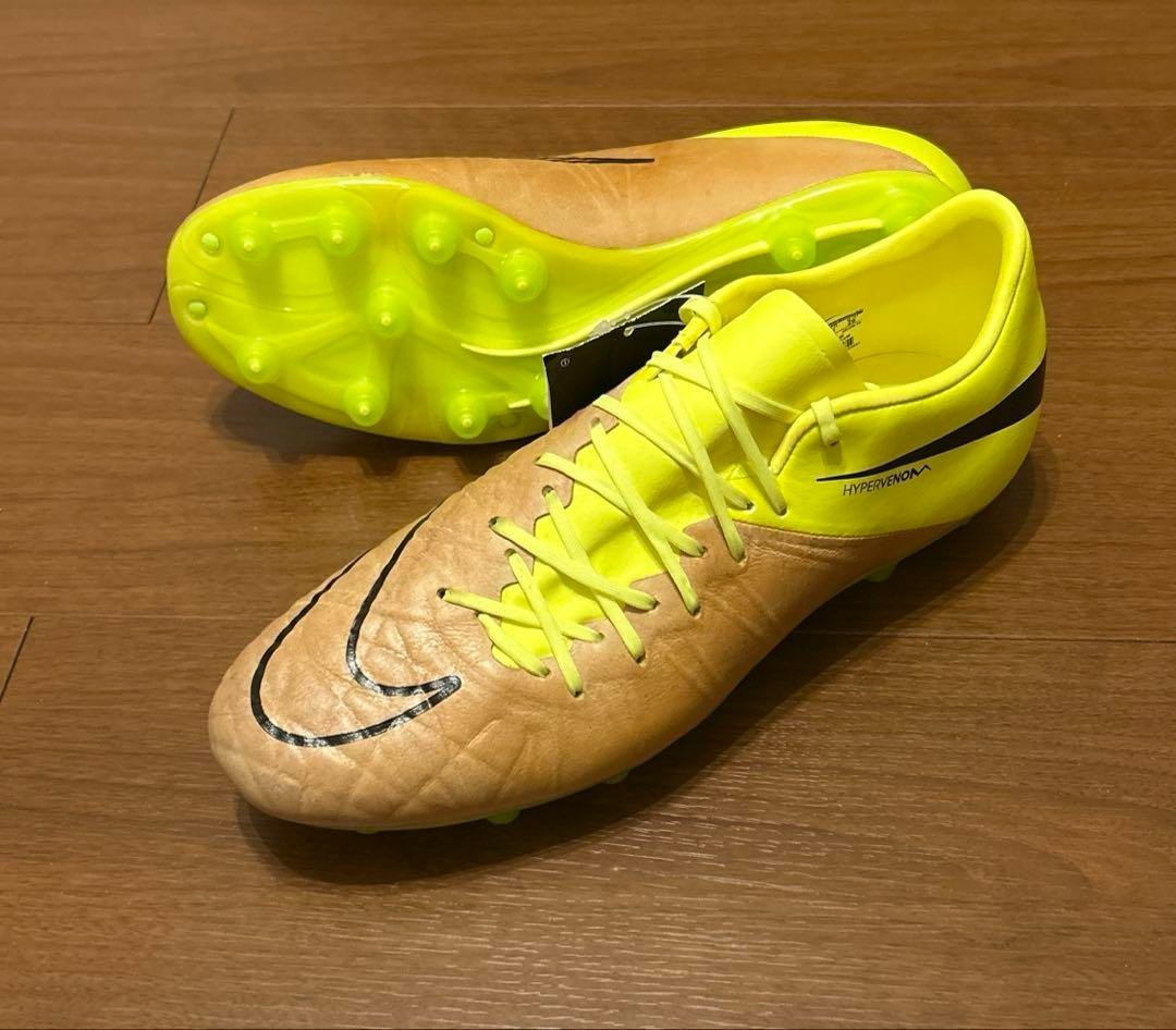 Nike Hypervenom Phinish Leather HG-E US 8 759981 707 Soccer