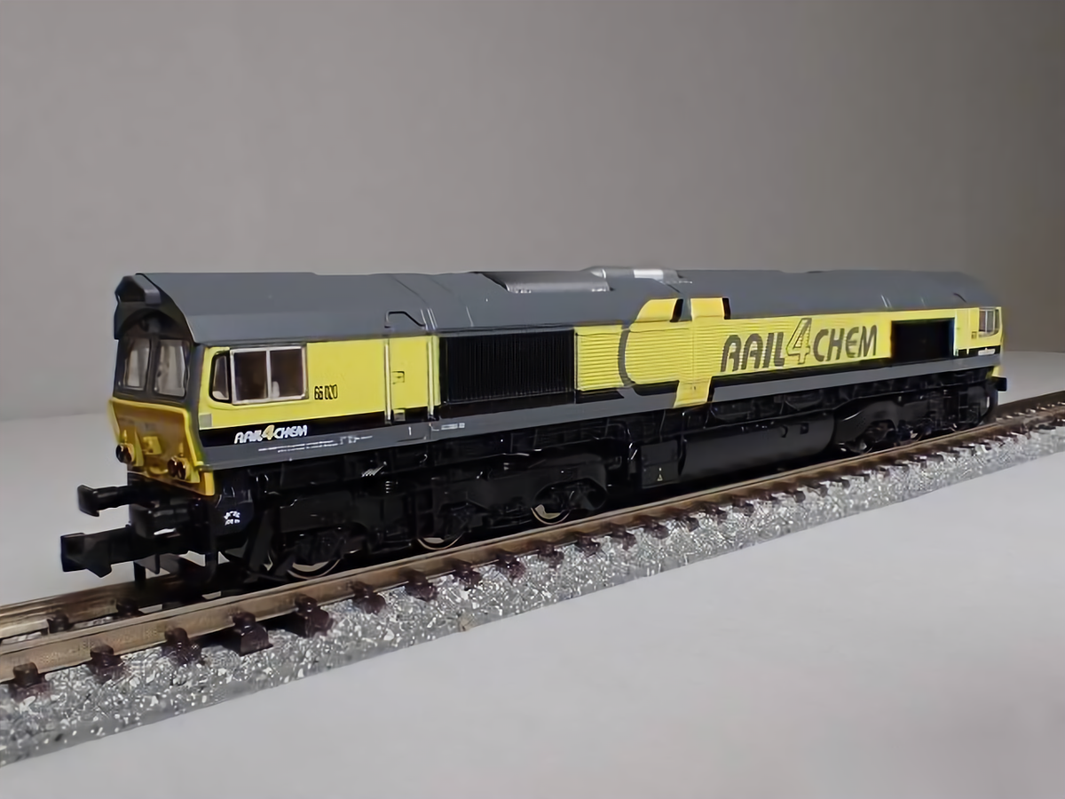 N Scale Kato Lemke K10814 EMD Class 66 Rail4Chem #66020 Diesel