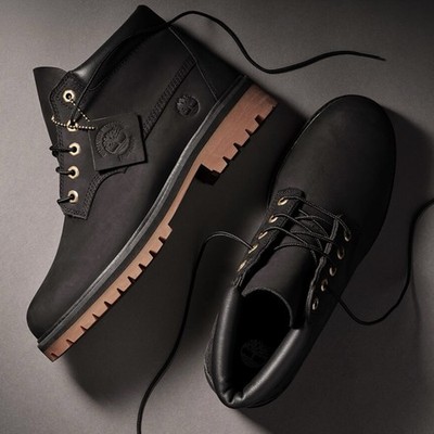 Timberland 5/8 Chukka Rockaway TB0A6F85W05 Black Mens Size 8-13