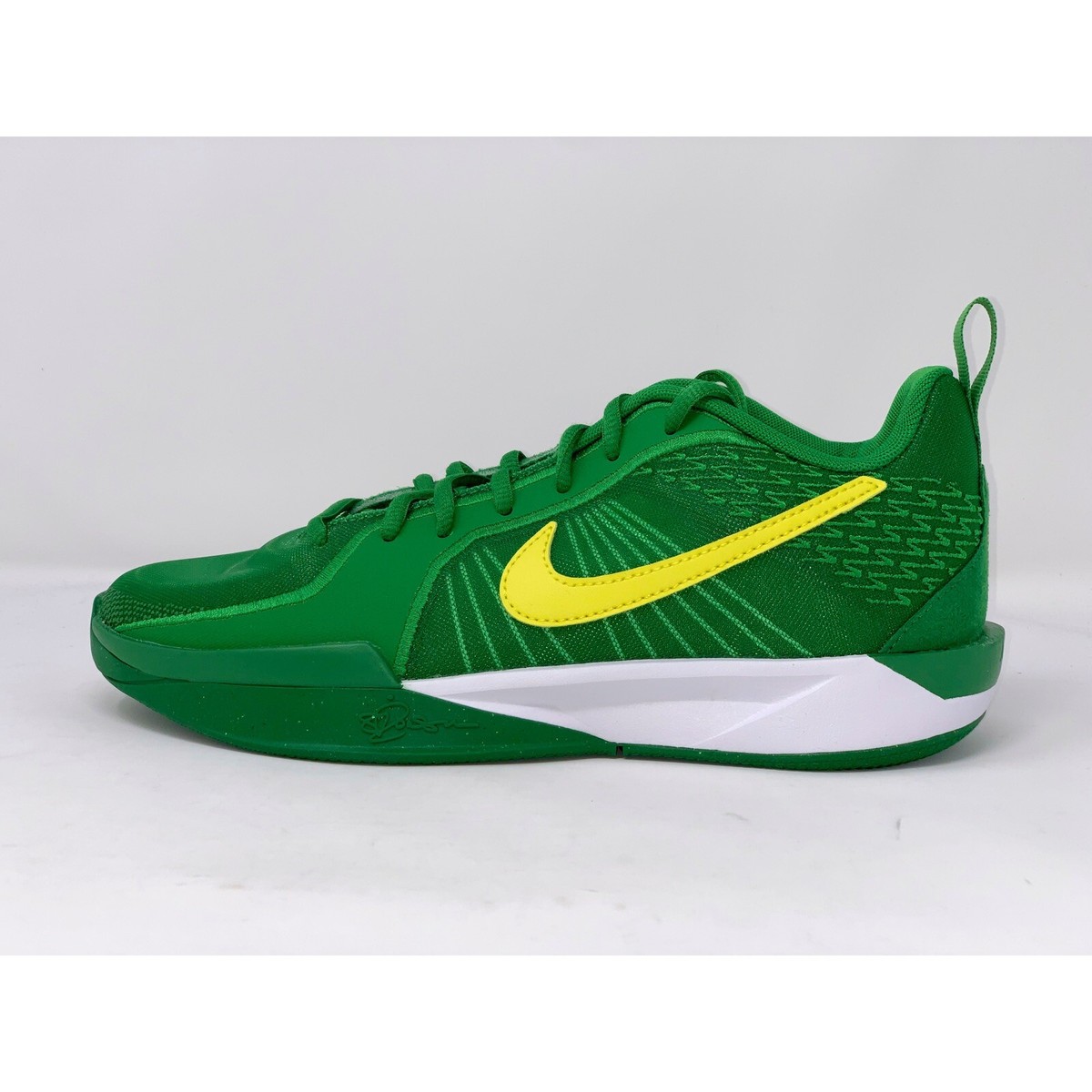 Nike Sabrina 2 'Oregon Ducks' Green Sneakers, Size 5.5Y / 7W BNIB