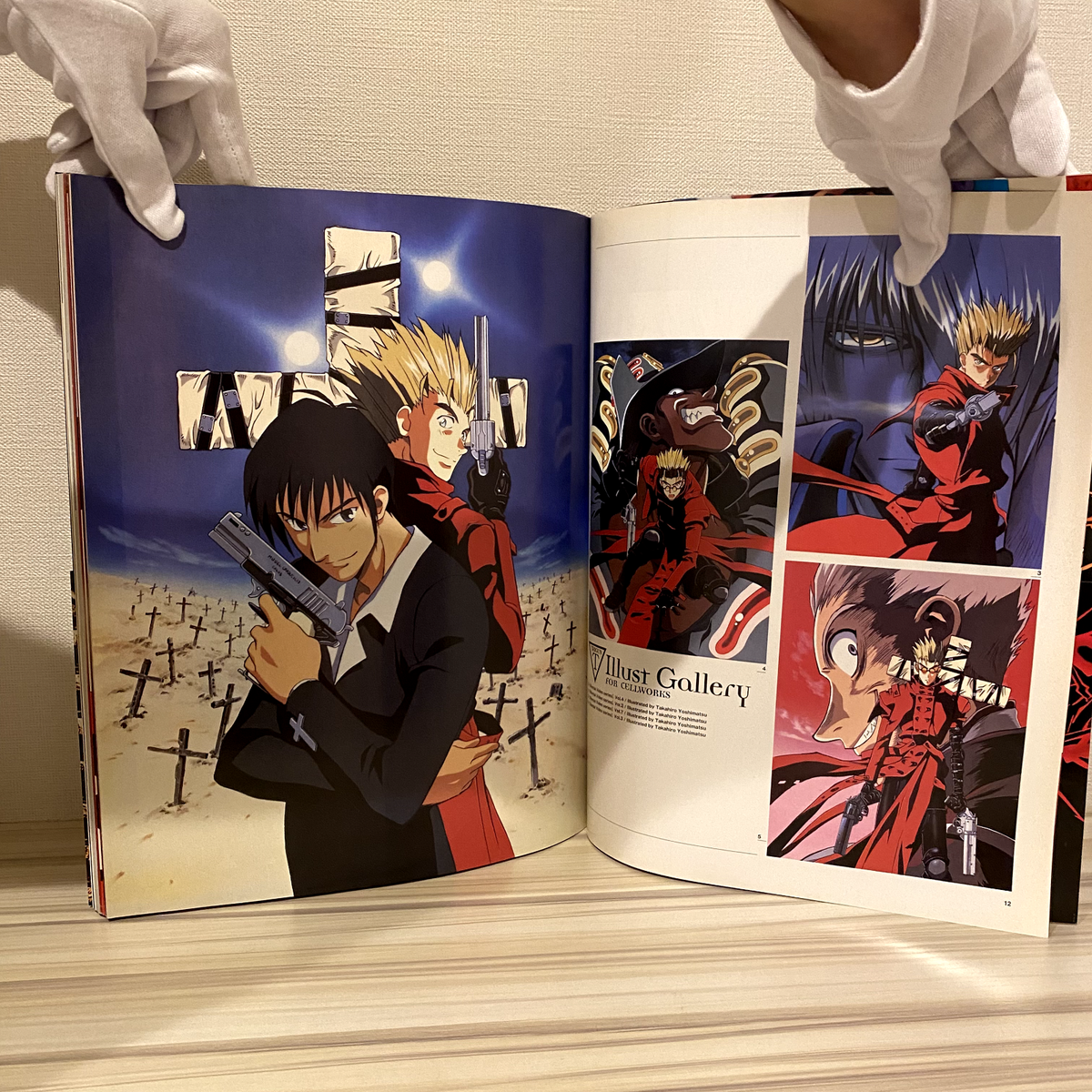 Trigun Art Book Yasuhiro Nightow Official Artbook | eBay