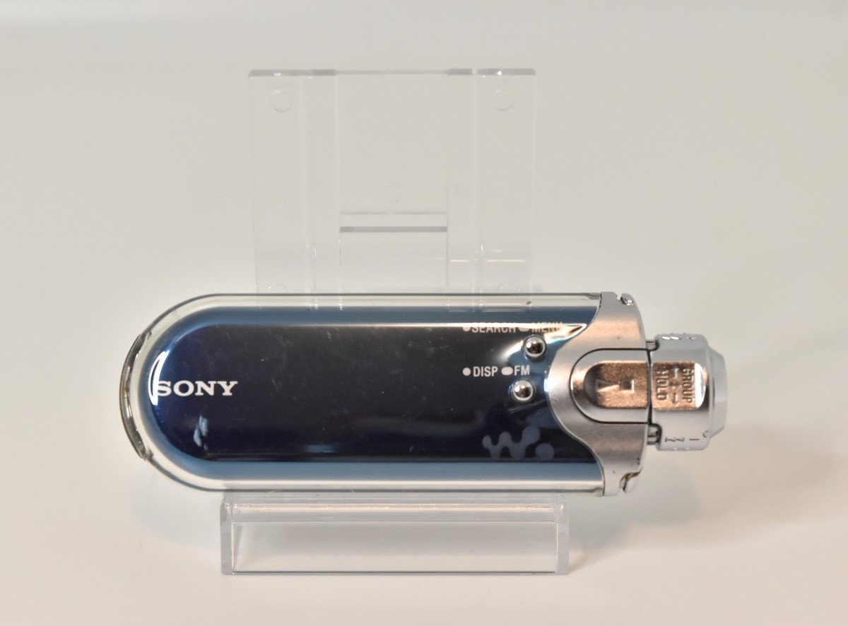 SONY NW-E507 Walkman Portable Audio Player MP3 1GB Blue TESTED