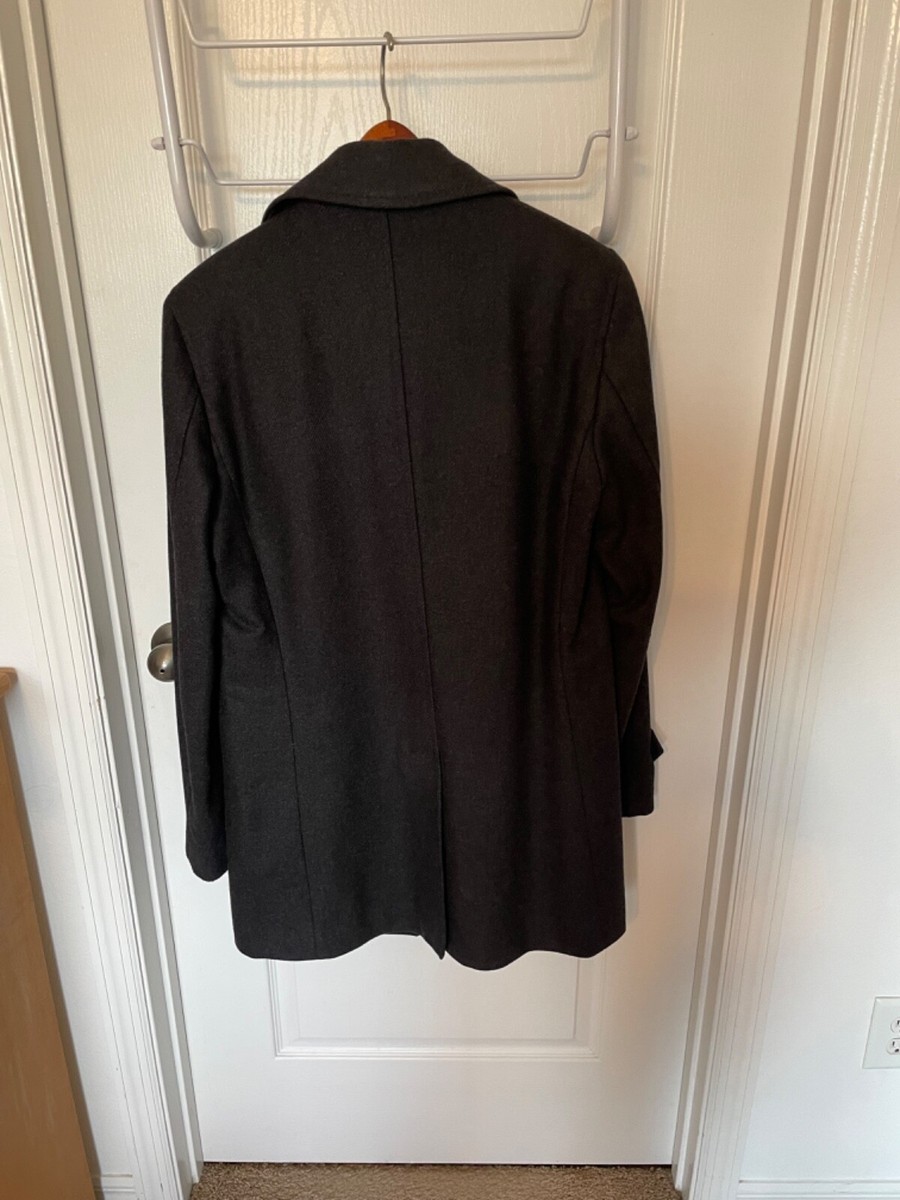 Burberry Men's Prorsum Wool Trench Coat (LONG) Jacket-Lining