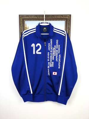 Vintage Adidas Japan Football Jacket Soccer Track Top World Cup