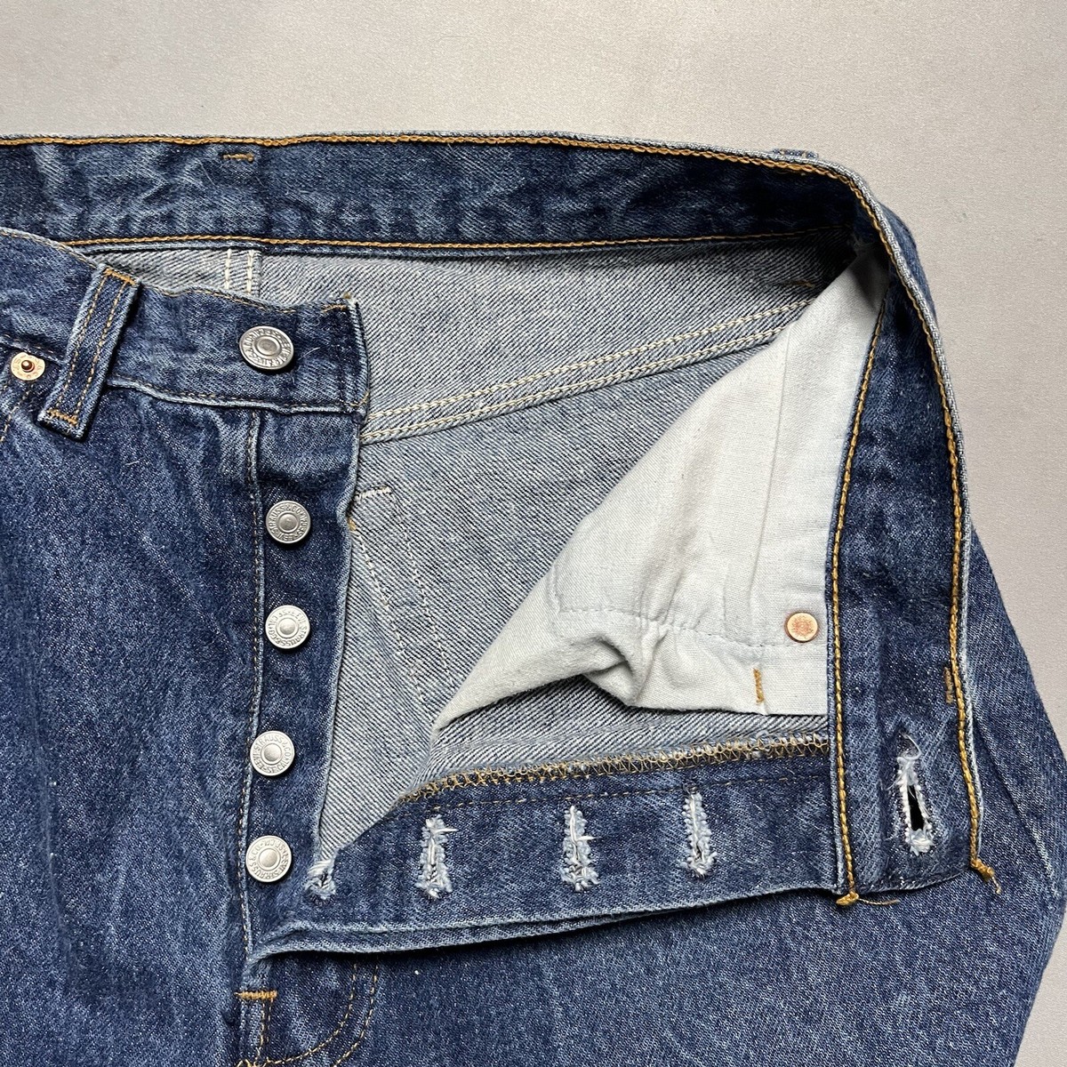 Vintage 90s Levis 501xx USA made Denim Jeans 32x34 | eBay
