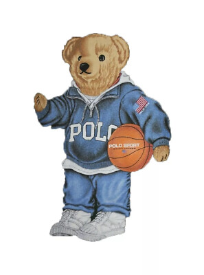 9X12 PRINT RRL RL RLX PRL POLO BEAR SPORT LAUREN USA ART US-RL