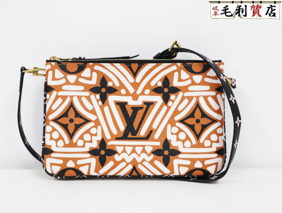 LOUIS VUITTON Monogram LV Crafty Pochette Double Zip M69488 Finest